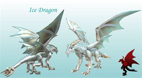 Ice Dragon by Nabesima on DeviantArt