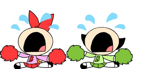 Blossom and Buttercup crying about their Team Lost by ...