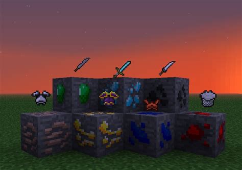 Improved Armor, Ore and Weapons Minecraft Texture Pack