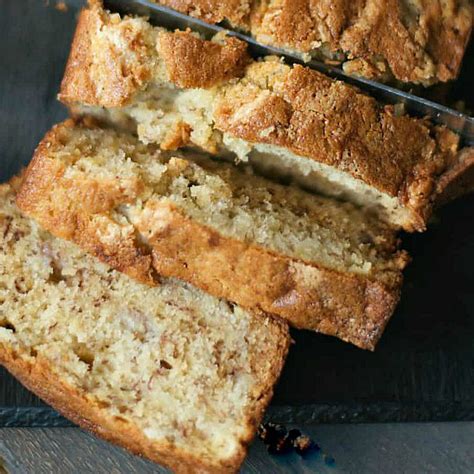 BEST EVER Sour Cream Banana Bread Recipe - Reluctant Entertainer