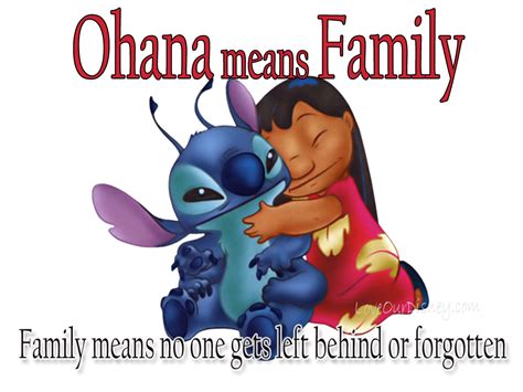 Aloha Ohana Family Quotes. QuotesGram