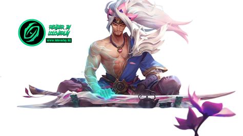 Spirit Blossom Yasuo - Render by LoLOverlay | League of legends, League ...