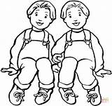 Triplets Coloring Pages sketch template