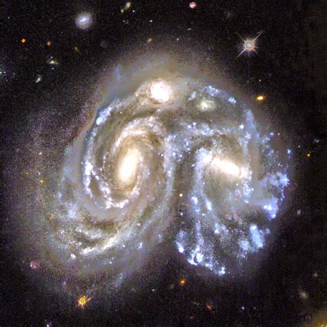 Colliding Galaxies, variant | Edited Hubble Space Telescope … | Flickr