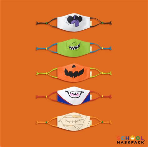 Halloween Masks for Your Spooky Outfit – SchoolMaskPack™