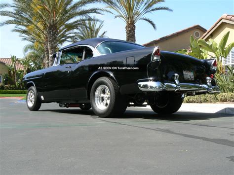 1955 Belair Hardtop Gasser 2 Door American Graffiti Two Lane Black Top Hotrod