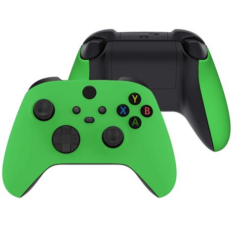 Buy eXtremeRate Green Soft Touch Replacement Handles Shell for Xbox ...