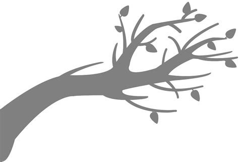 Tree Branch Silhouette | Free vector silhouettes