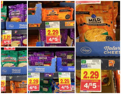 LAST DAY for Kroger Brand Cheese for ONLY $1.25 each! | Kroger Krazy