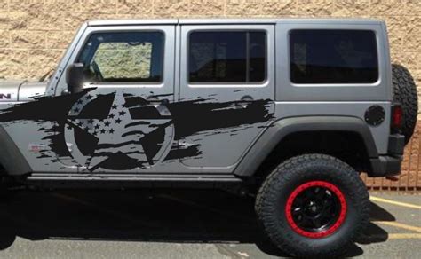 Jeep Wrangler Flag Side Decals - About Flag Collections