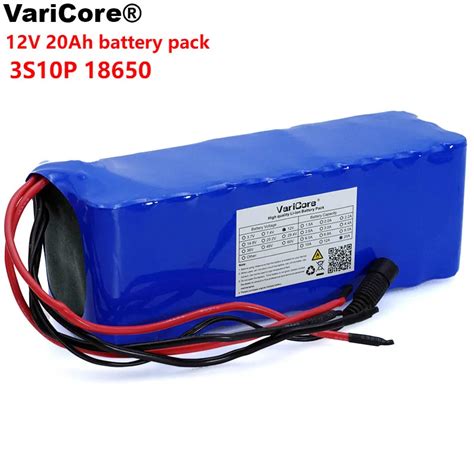 Aliexpress.com : Buy VariCore 12V 20Ah 18650 Lithium Battery Pack 12.6v 20000mah Capacity Miner ...