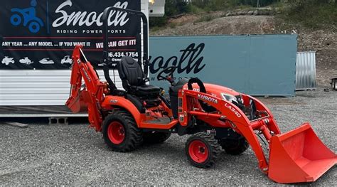 2018 Kubota BX23S with Backhoe - Smooth Riding Powersports