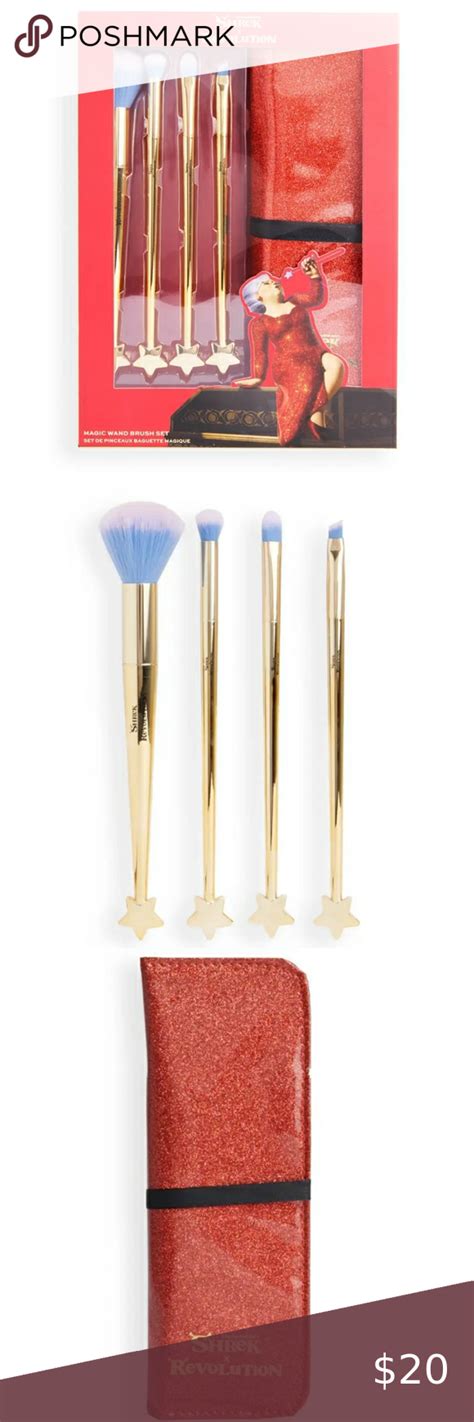 Shrek x I Heart Revolution Fairy Godmother Magic Wand Brush Set | Magic ...