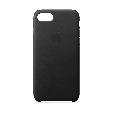 Apple Leather Case for iPhone SE (2020)/8/7 - Black - Walmart.com ...