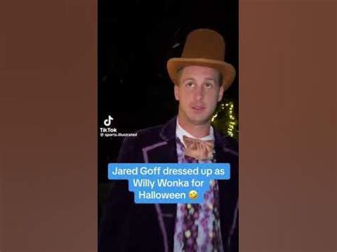 Jared Goff dressed up a Willy Wonka for Halloween @sports.illustrated ...