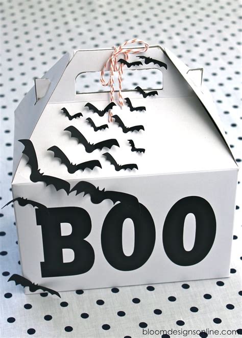 Halloween Boo Boxes - Bloom Designs | Halloween boo, Halloween, Halloween crafts