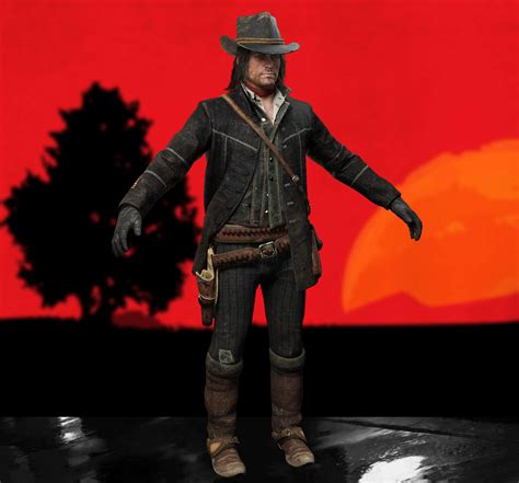 John Marston Var. 25 - Red Dead Redemption 2 by Flvck0 on DeviantArt