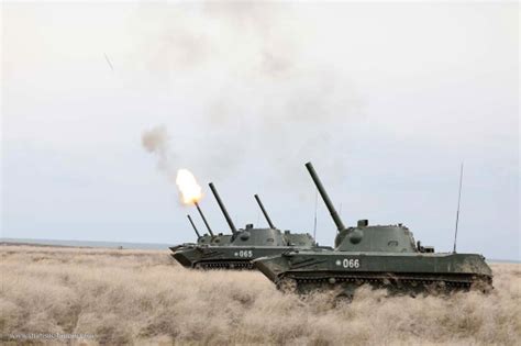 Russian 2S9 Nona-S firing | Strategic Bureau of Information