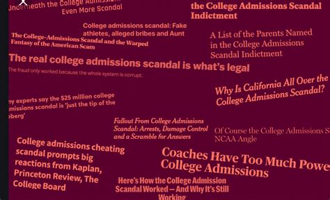 New Vision Learning – The College Admissions Scandal and What It Shows Us