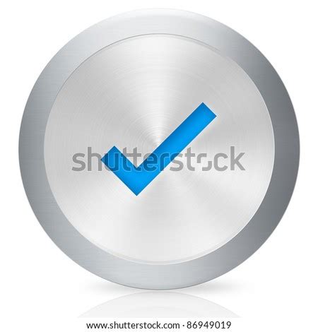 Ok Button Icon Stock Photo 86949019 : Shutterstock