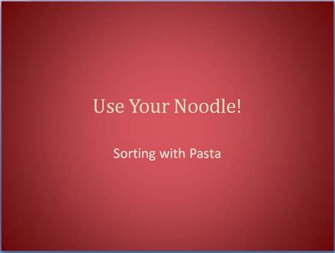 pasta-powerpoint - FreshPlans