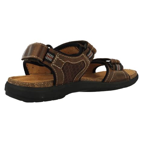 Mens Clarks Unstructured Sandals UnBryman Sun | eBay