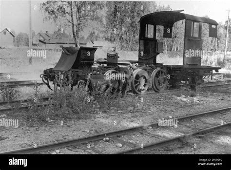 Dala - Ockelbo - Norrsunda Railway, the remains of Donj Lok 6 "Linghed Stock Photo - Alamy