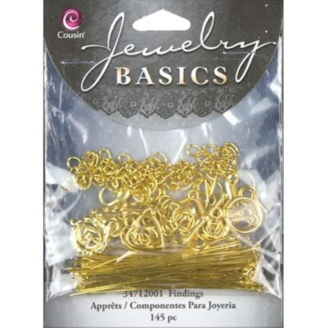 Jewelry Basics Metal Findings, 145/Pkg - Walmart.com