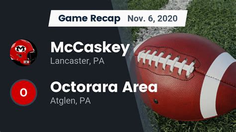 J.P. McCaskey HS Football Video "Recap: McCaskey vs. Octorara Area 2020" | MaxPreps
