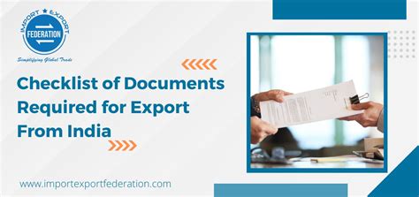 10 Documents Required for Export From India- Easy Check-list