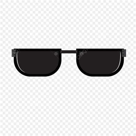 Black Glasses Silhouette PNG Free, Black Glasses Png, Black Glases Png, Cermin Mata Hitam Png ...