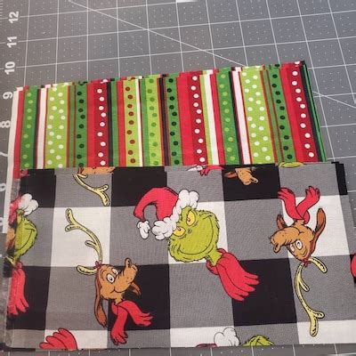 Grinch Christmas Character Fabric 1/4 Yard 1/2 Yard Remnant - Etsy