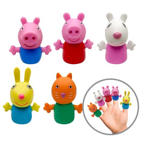 License Peppa Pig Finger Puppets - Walmart.com