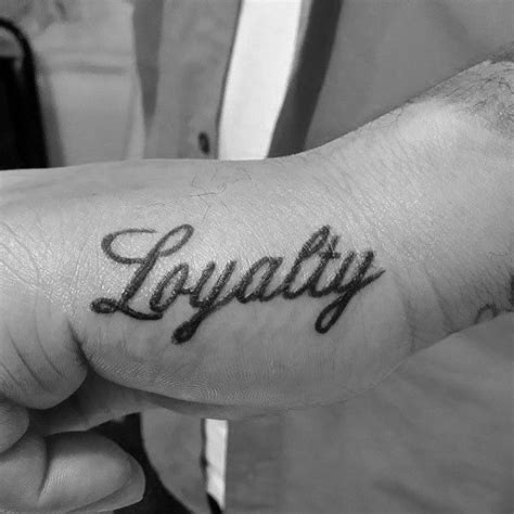 50 Amazing Loyalty Tattoos for Men [2023 Inspiration Guide] | Loyalty ...