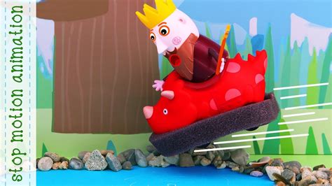 theme park Ben and holly's little kingdom stop motion animation - YouTube