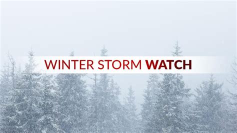 WINTER STORM WATCH REMAINS IN EFFECT FROM FRIDAY AFTERNOON, JAN. 12 ...