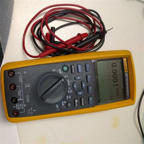 Fluke 287 multimeter with original probe /w crocodile clips #EndgameYourExcess, Electronics ...