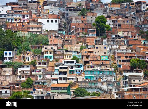 Favelas in Salvador, Brazil Stock Photo - Alamy