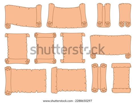 Old Scroll Vector Design Illustration Isolated Stock Vector (Royalty Free) 2288650297 | Shutterstock