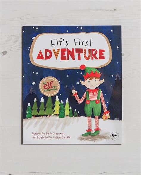 Elf's First Adventure Christmas Story Book – Elf For Christmas