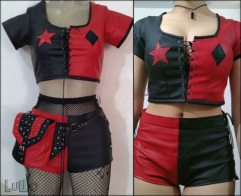 Harley Inspired Costume Outfit - Etsy