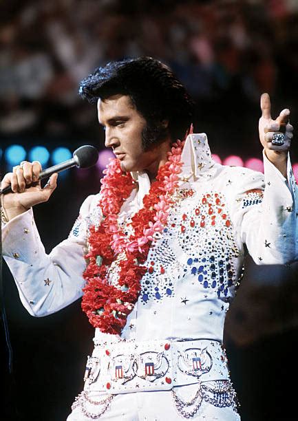 40 Years Since Elvis Presley Satellite Concert Broadcast From Hawaii Photos and Images | Getty ...