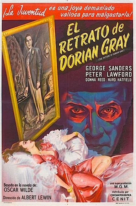 The Picture of Dorian Gray (1945) via Argentina | Movie poster art, Dorian gray, Best movie posters