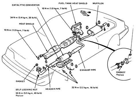 Honda Accord Exhaust System Diagram - Hanenhuusholli