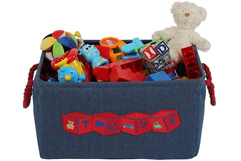 Plastic Kids Childrens Clothes Toy Storage Box Tub Room Tidy Bucket Bin