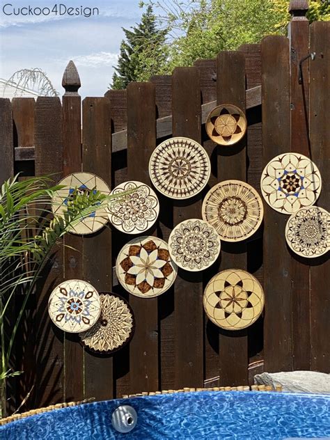 DIY outdoor art for our fence - Cuckoo4Design