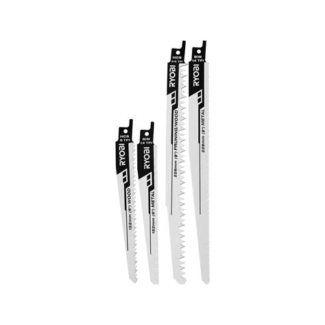 Ryobi 4 Piece Reciprocating Saw Blade Set – Rissamelt