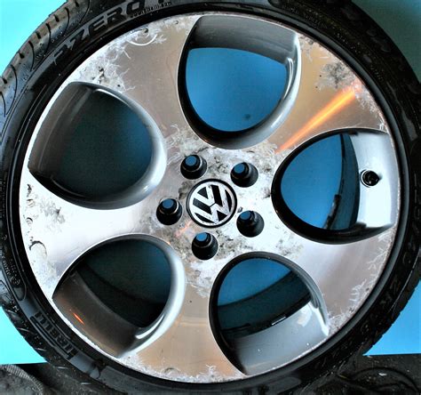 Used Genuine VW Golf 18" Single Alloy Wheel - 1K0 601 025 AM BBS Monza ...