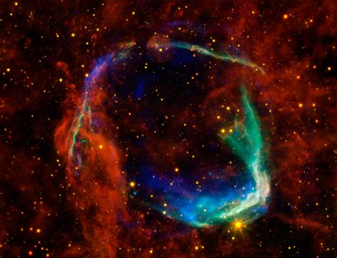 ESA - Multicoloured view of supernova remnant