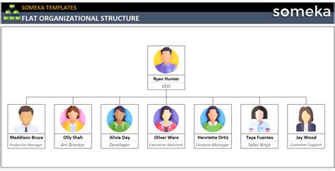 Matrix Organizational Structure [Free Template]